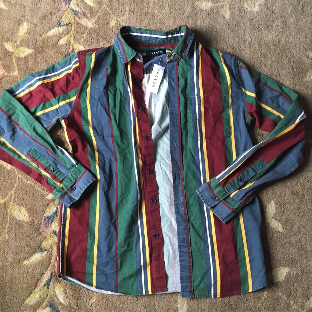 pacsun button down